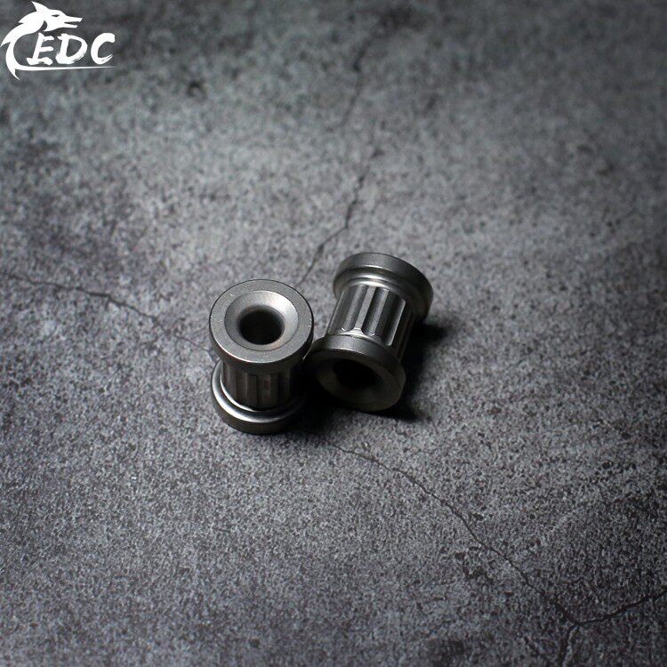 Titanium Alloy Candy Lanyard Bead EDC Paracord Pendant Gear Charm Accessory