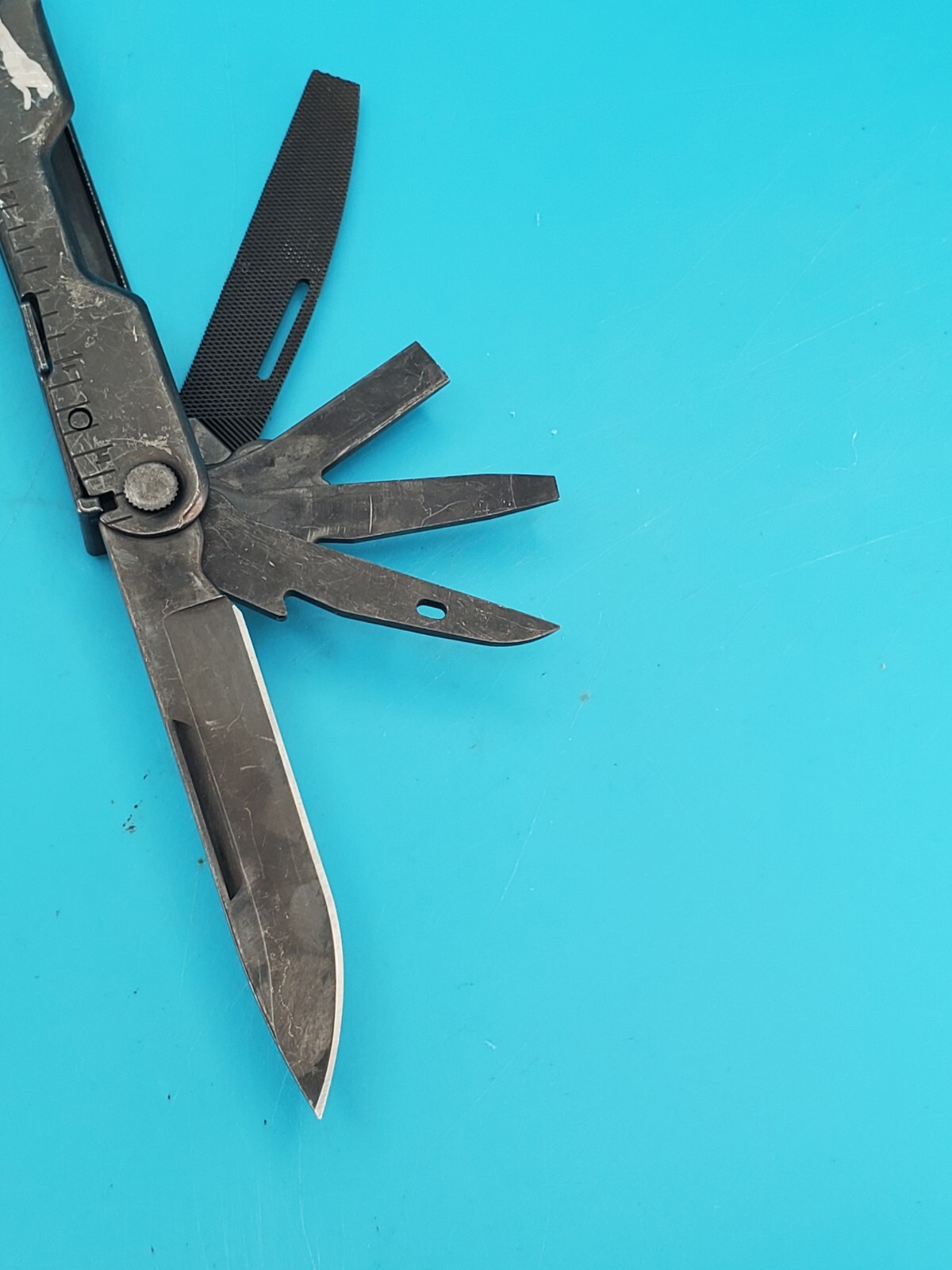 Leatherman Rebar Multi-Tool! BLACK OXIDE! Puma on Handle!