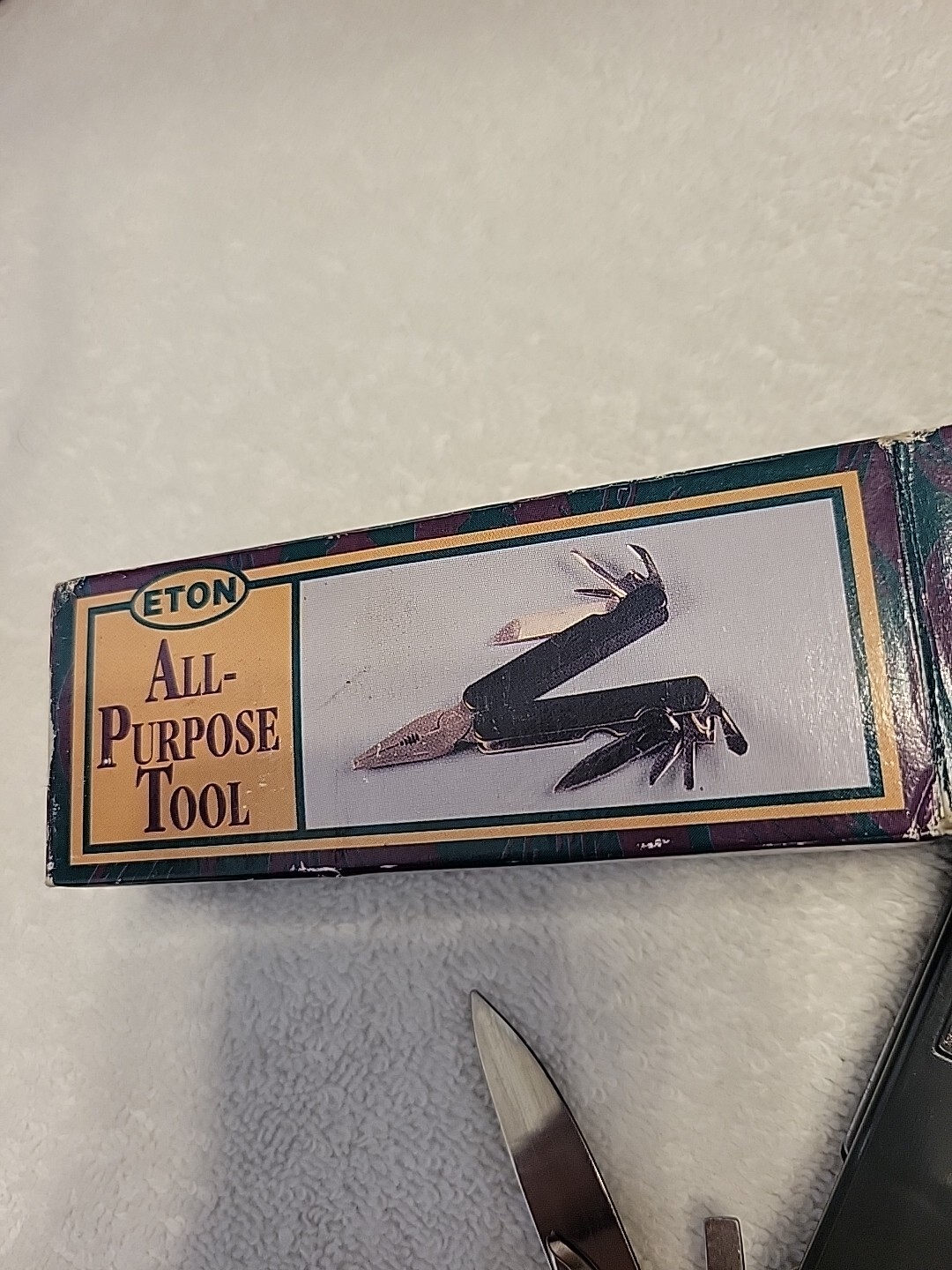 Eton All Purpose Multi Tool New In Box With Pouch Vintage 9 Tools In One