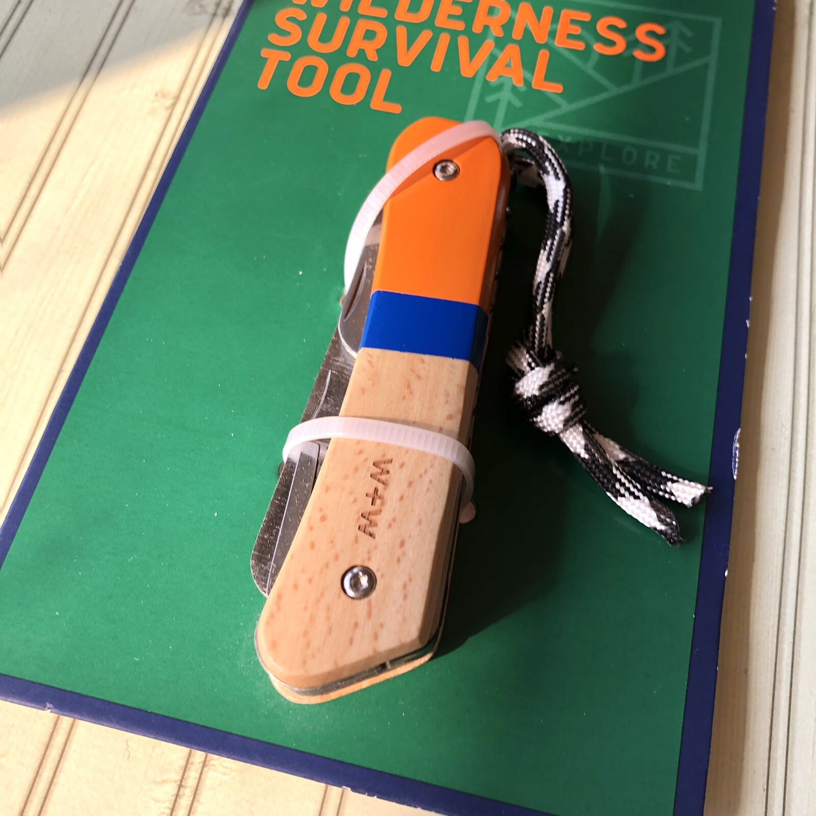 Wild + Wolf Wilderness Survival Tool NWT