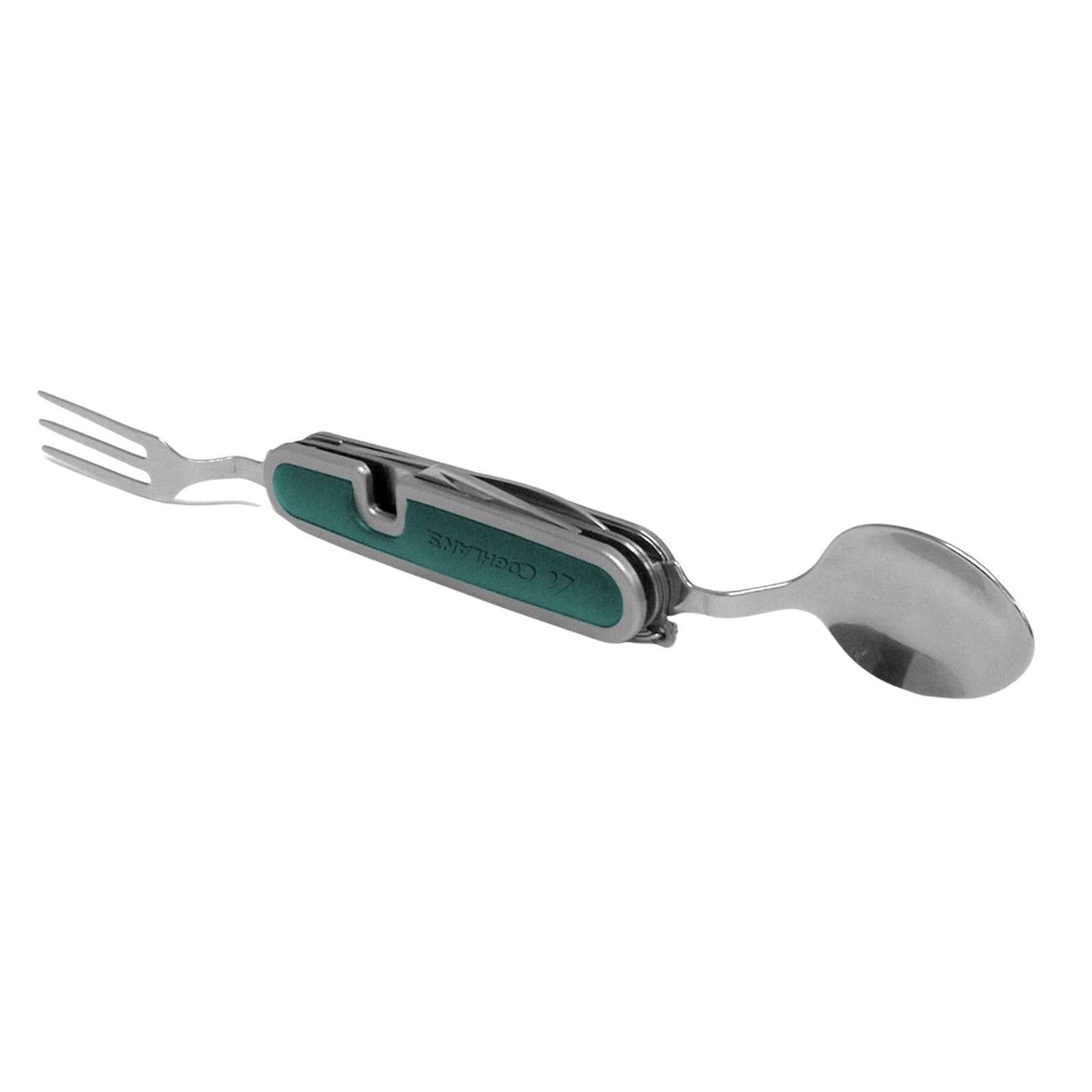 Coghlan’s Stainless Steel Hobo Pocket Knife Folding Cutlery Camp Tool Spoon Fork