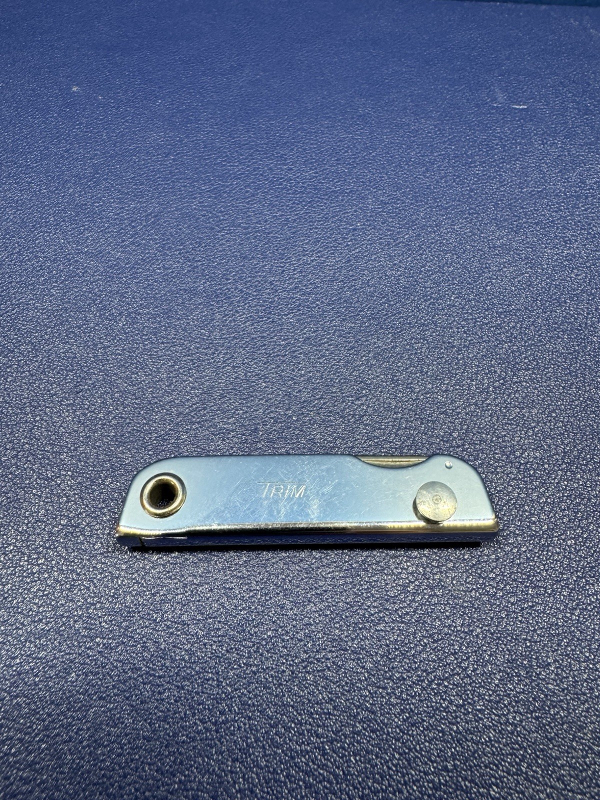 Bassett USA Trim 3-Tool Stainless Steel Pocket Knife Pat’d