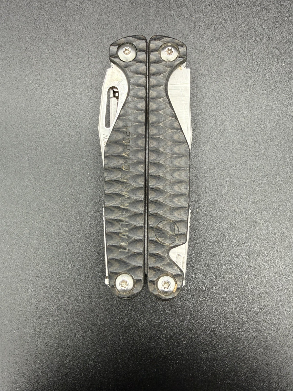 CUSTOM LEATHERMAN CHARGE + Plus G10 Earth Scales Limited Ed. S30V W/Sheath