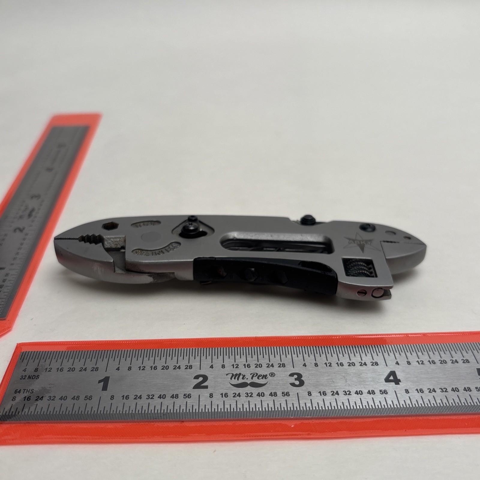 ABKT Multi Tool Set Adjustable Wrench Screwdriver Pliers Knife Survival Gear