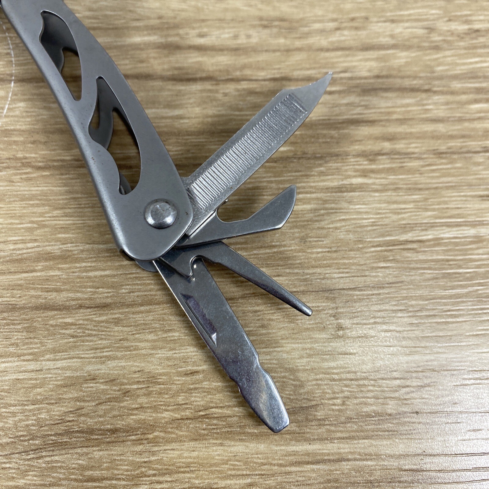 Vintage SHEFFIELD 8-Function Stainless Steel Folding Multi-Tool