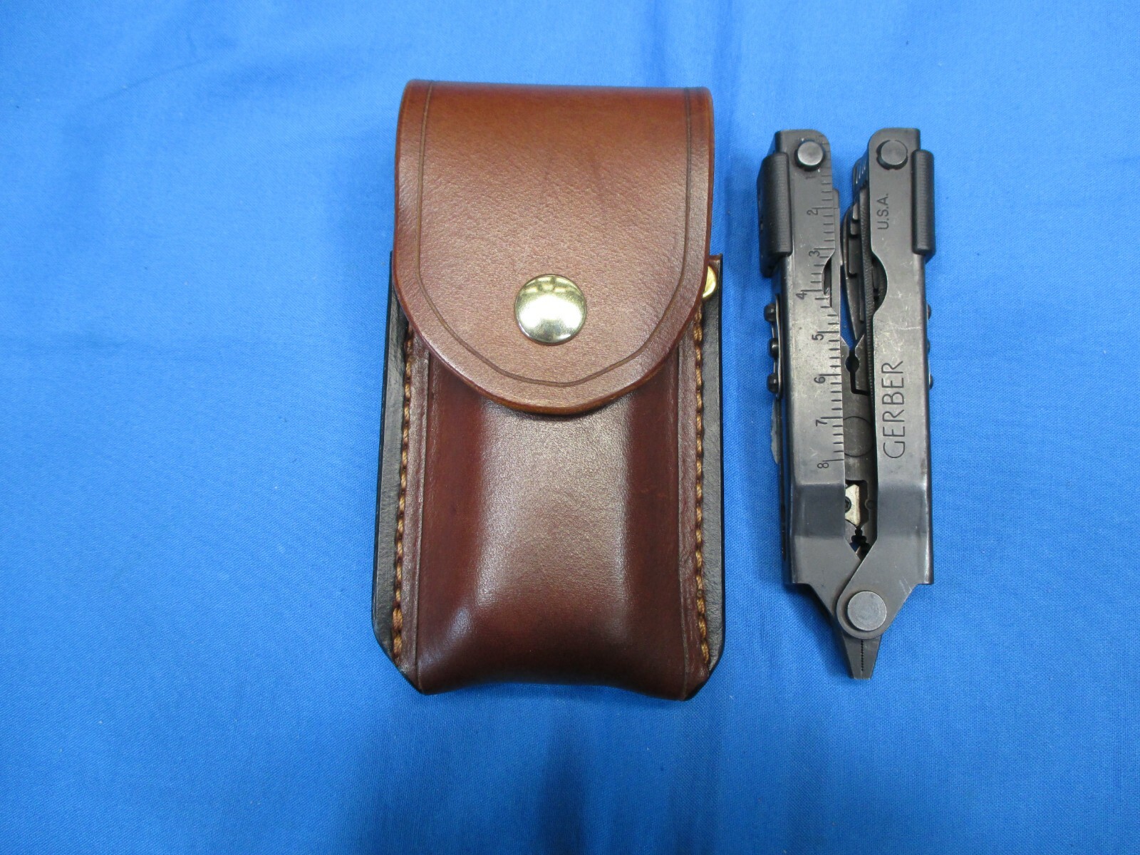 Leather Sheath for GERBER MP400 / MP600 Multiplier Handmade R&L Hands