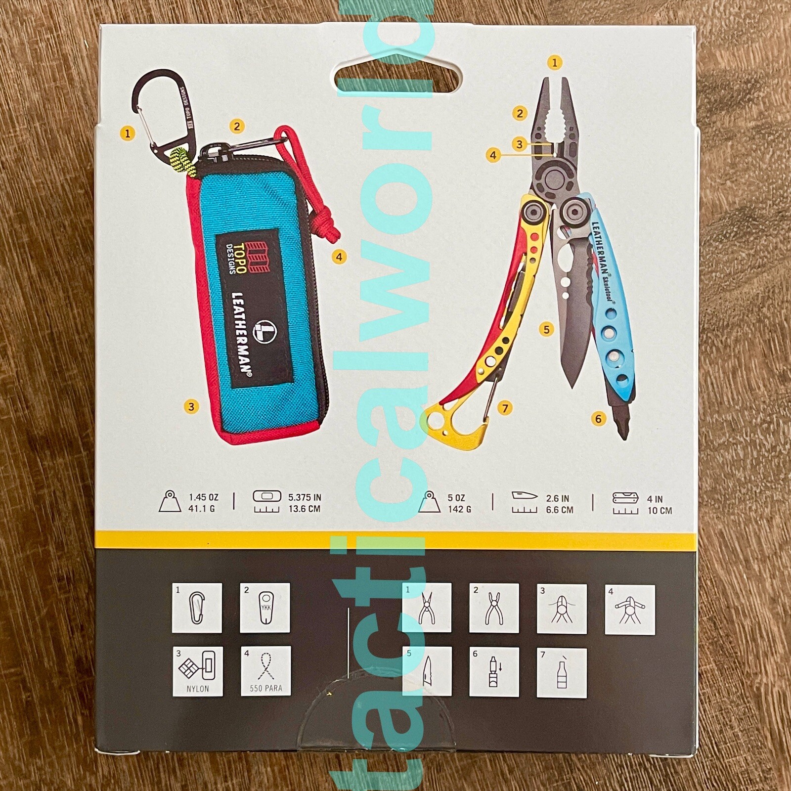 Limited edition, Leatherman Topo Designs X Skeletool