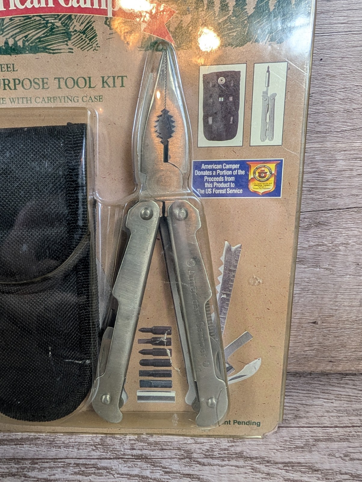 American Camper Stainless Steel Multipurpose Tool Kit 22 Tools in One 1531 NEW
