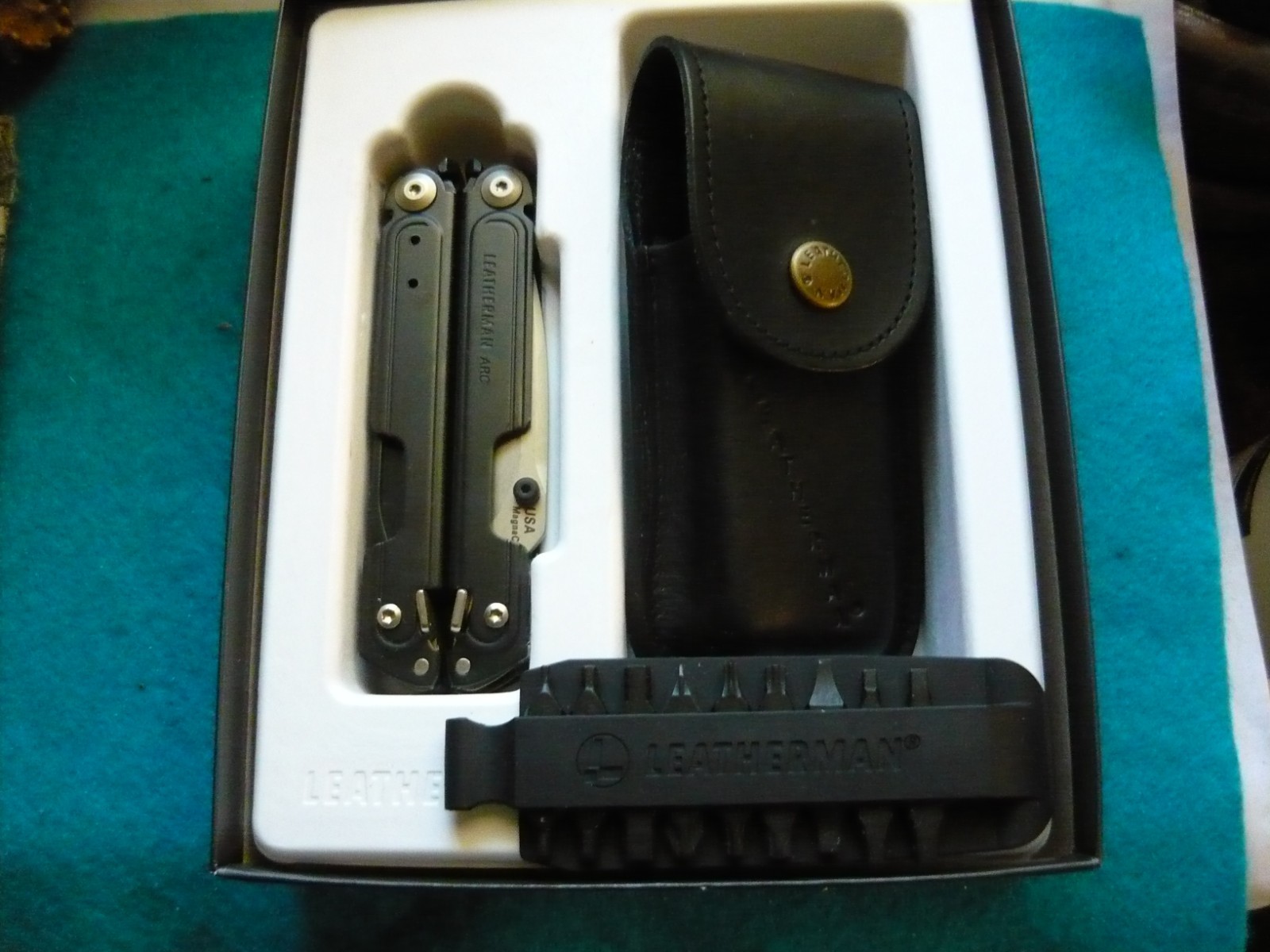 🔥🔥 Leatherman Arc Obsidian Black Limited Edition MagnaCut Very Rare Custom***