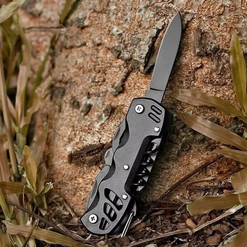 Mossy Oak MO19012_SML Multi-Tool Pocket Knife – Silver