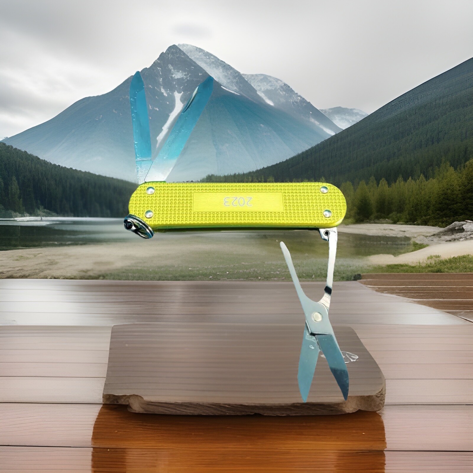VICTORINOX CLASSIC SD ALOX ELECTRIC YELLOW LIMITED EDITION 2023 – NEW