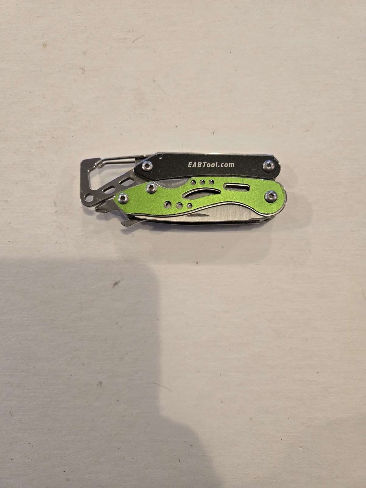 Exchange-A-Blade 6-in-1 Multi-Tool w/ Belt Clip, Metallic Green/Black Handle
