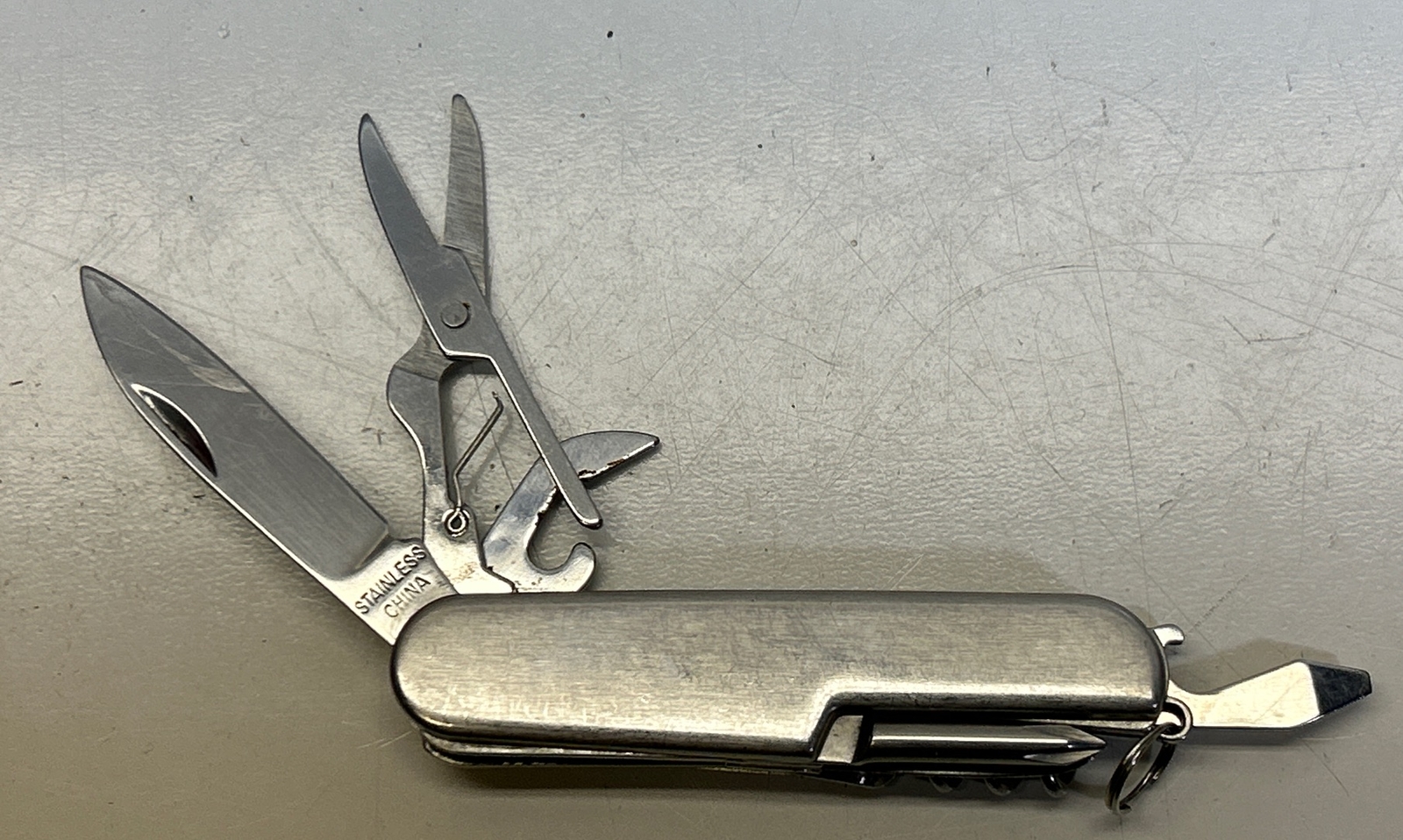 Multi Tool Pocket Knife Bastian Co Geneva NY Advertising X