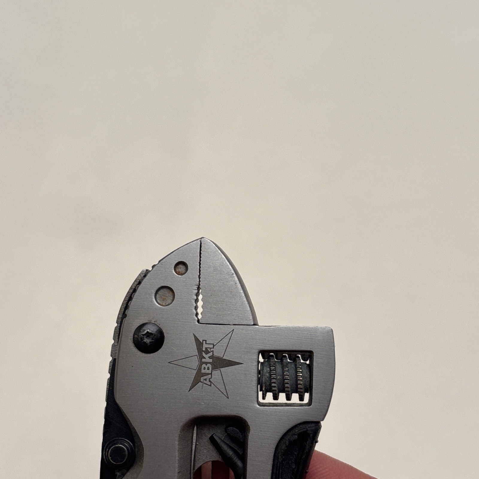ABKT Multi Tool Set Adjustable Wrench Screwdriver Pliers Knife Survival Gear