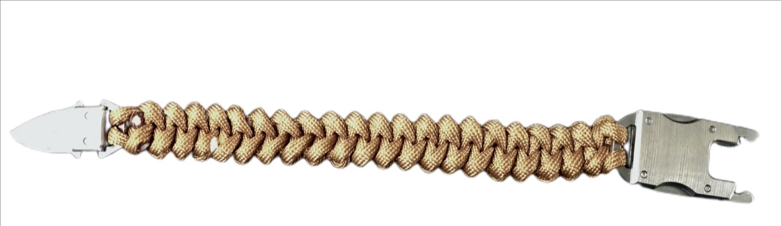 Paracord Emergency Tactical EDC Survival Knife Bracelet, Copper, BR1 New