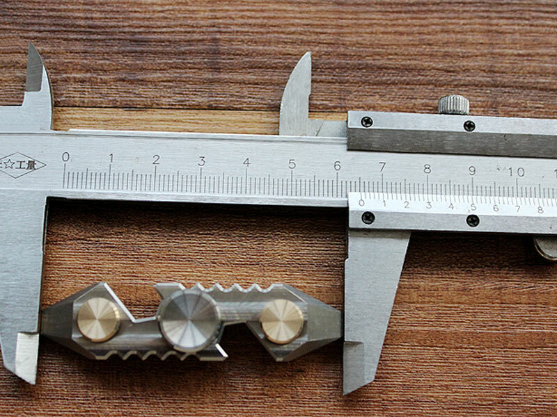 TC4 Titanium Finger Spinner EDC Toy Multi Pry Bar Bottle Opener Crowbar Tool