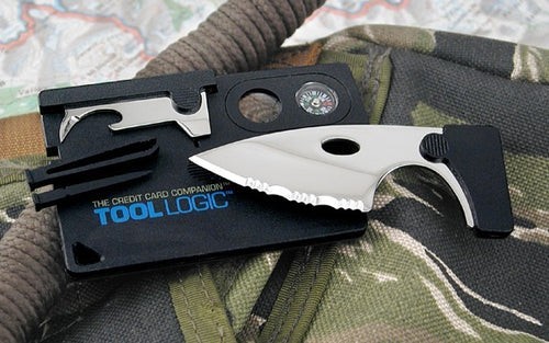 TOOL LOGIC CC1SB Credit Card Size Tool Companion w/ Case (AS-IS)