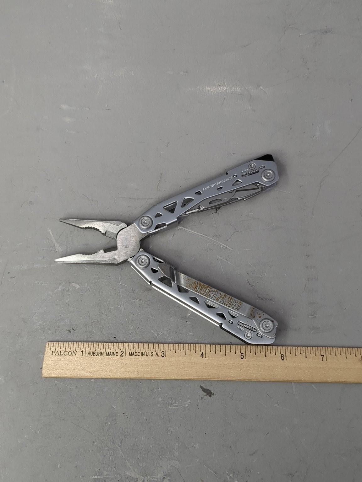 Gerber Suspension NXT Multi-Tool Stainless Steel 15 Tools Camping