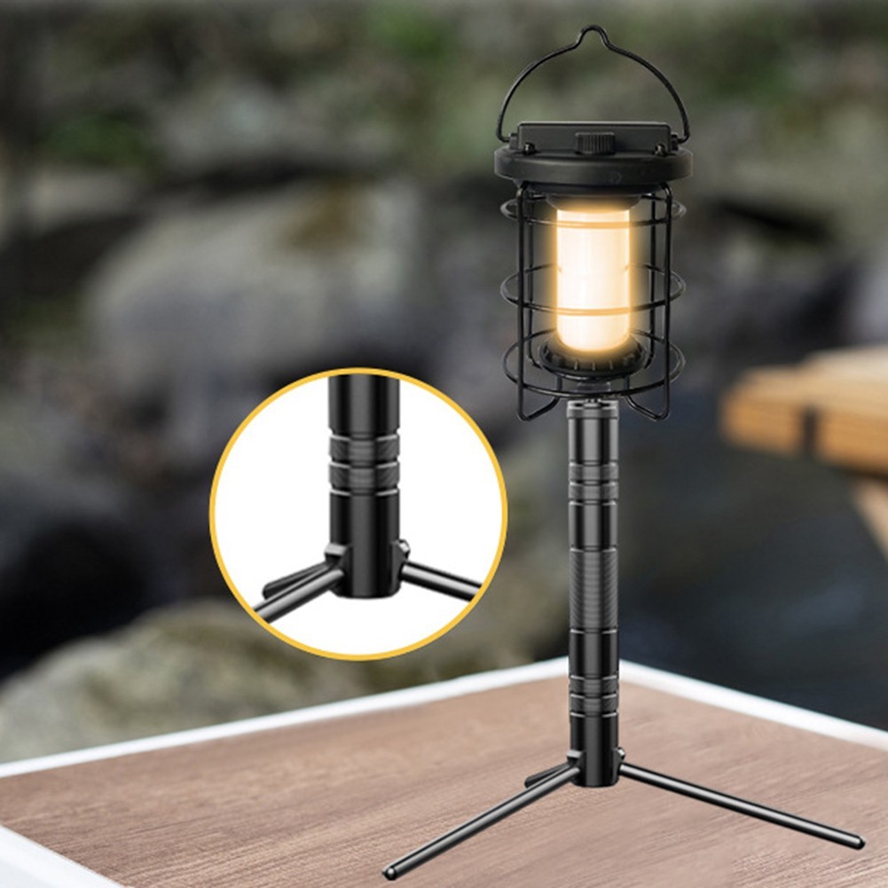 Aluminum Alloy Tripod Stand Designed for Lanterns Cameras and Fishing Lights