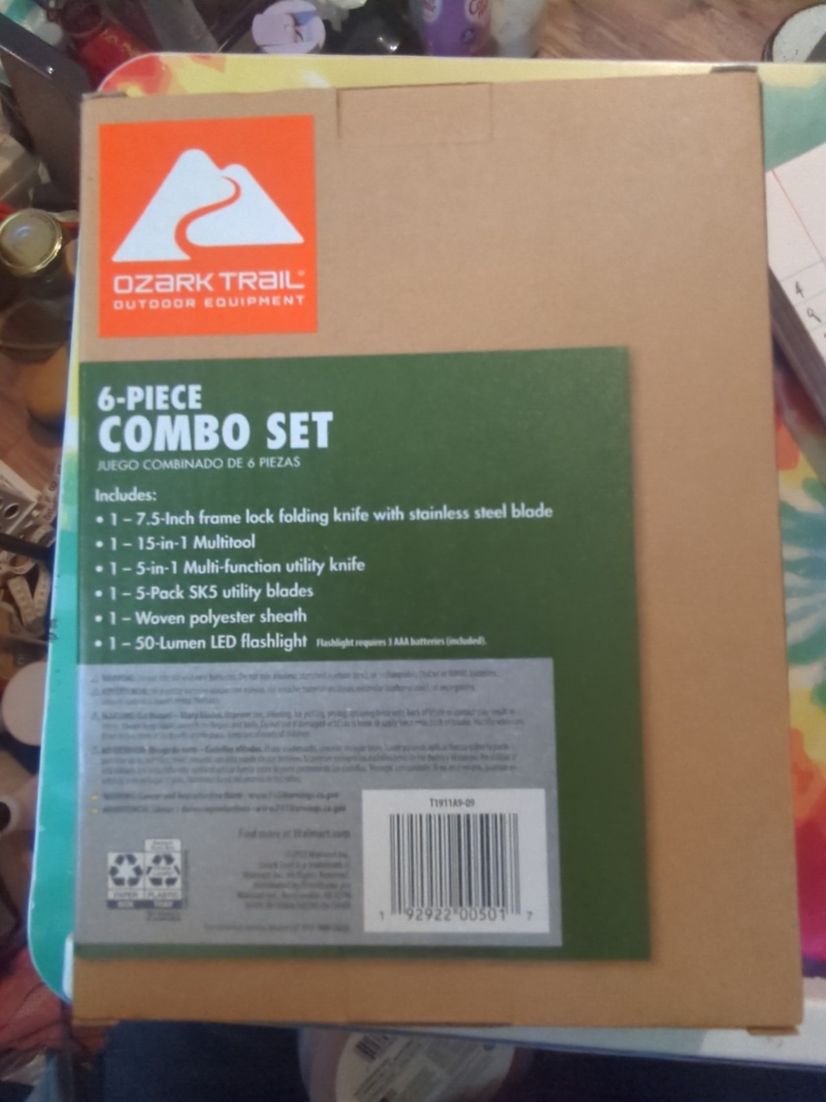 OZARK TRAIL. 6 pc COMBO SET BRAND NEW IN BOX — Silver