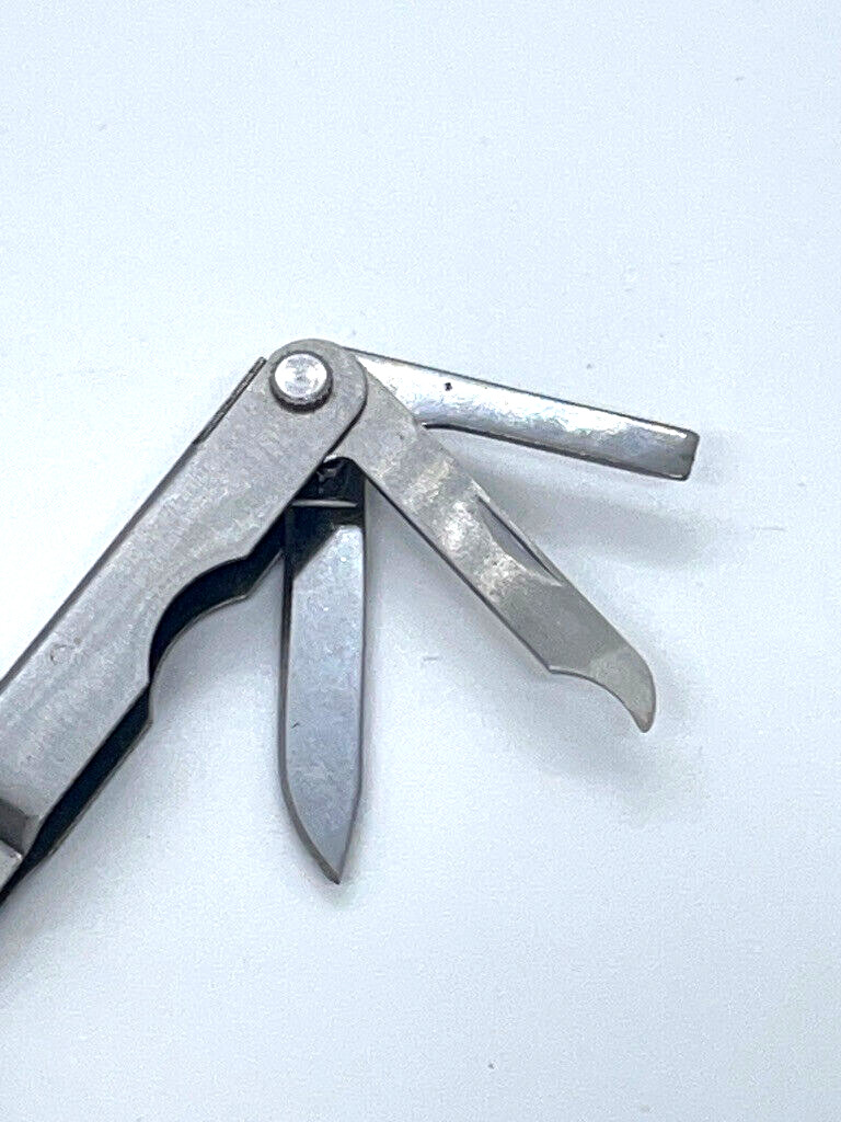 Winchester Mini Multi-Tool 8-in-1 Silver Scissors Knife Keychain Carry EDC