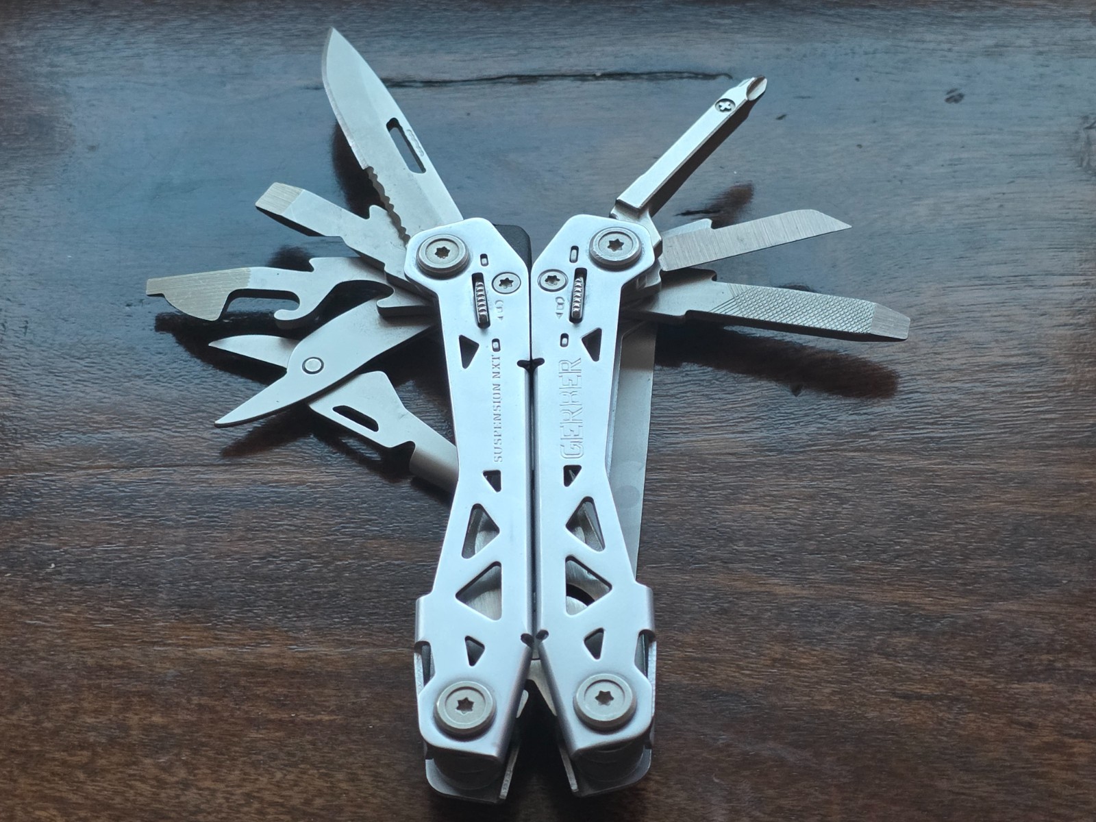 🛠️ Gerber Suspension-NXT 15-Tool Multi-Tool EDC Knife Pliers w/ Pocket Clip