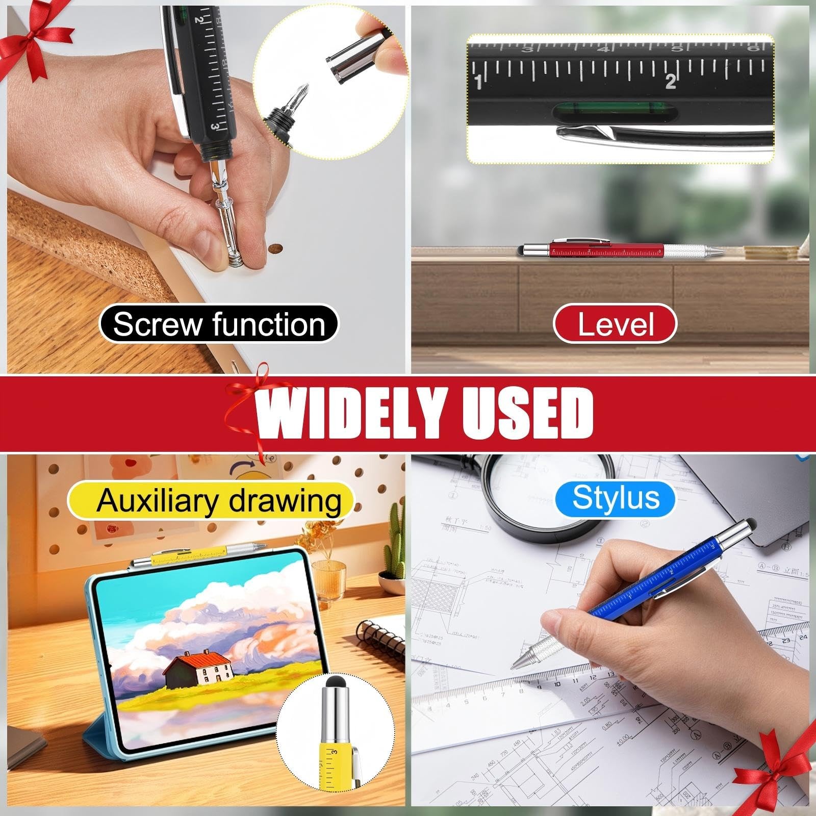 Mini Multitool Gift Stainless Steel Multitool Pliers 6 in 1 Multi Tool Pen Ch…