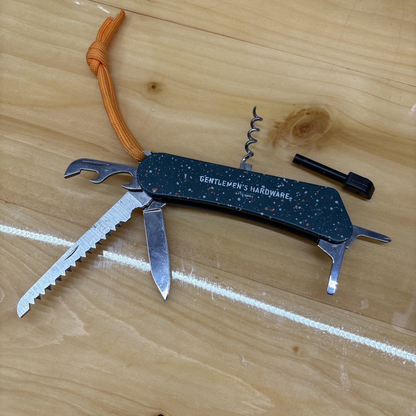 THE GENTLEMEN’S HARDWARE 9-IN-1 MUST HAVE CAMPING TOOL