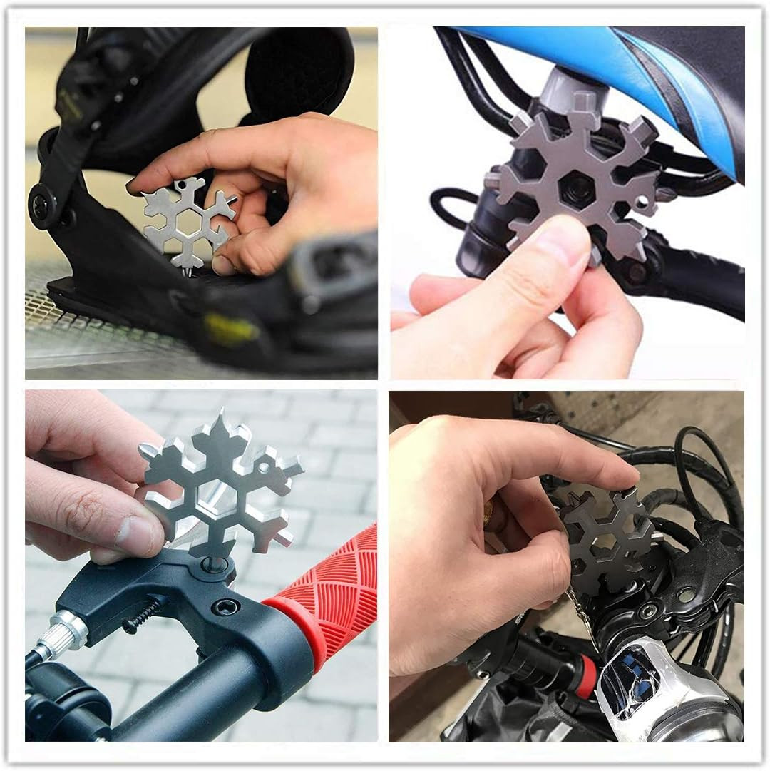 19 in 1 Incredible Tool – Easy N Genius – FEX 19-In-1 Stainless Steel Snowflakes