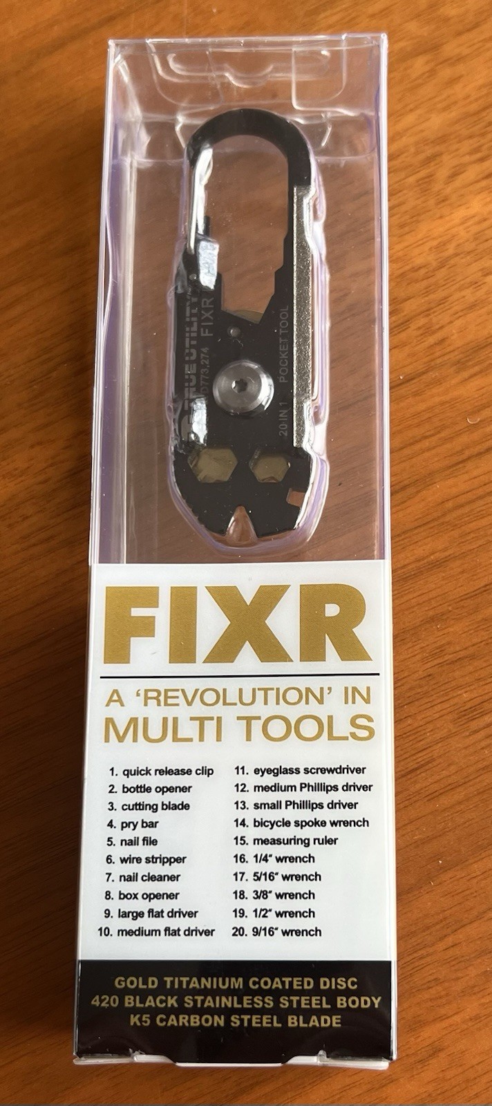 NEW! True Utility FIXR Multi-Tool – 20 Tools in 1