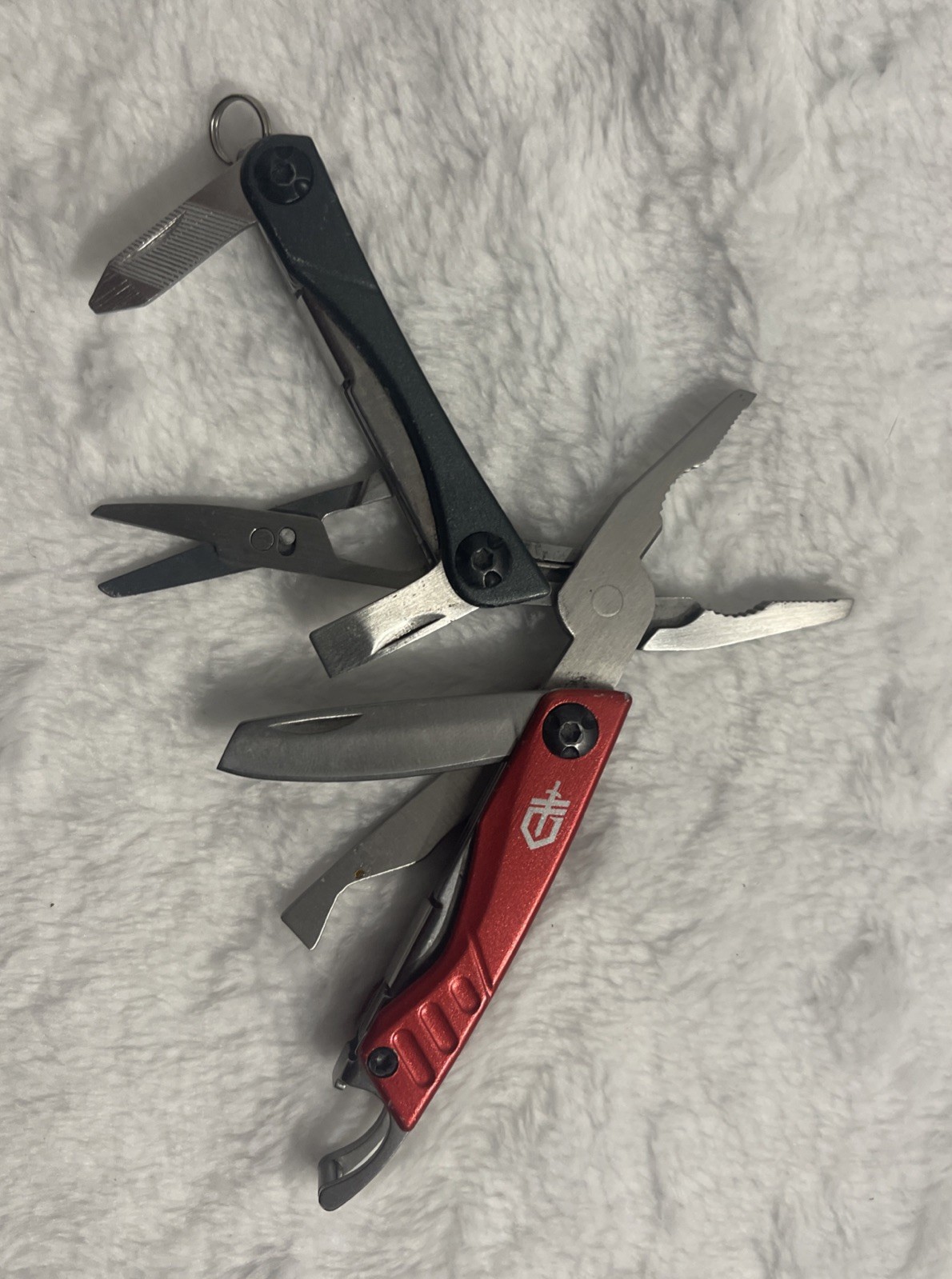 Gerber Dime Mini Keychain Butterfly 10-in-1 Multitool / Black in Great Condition