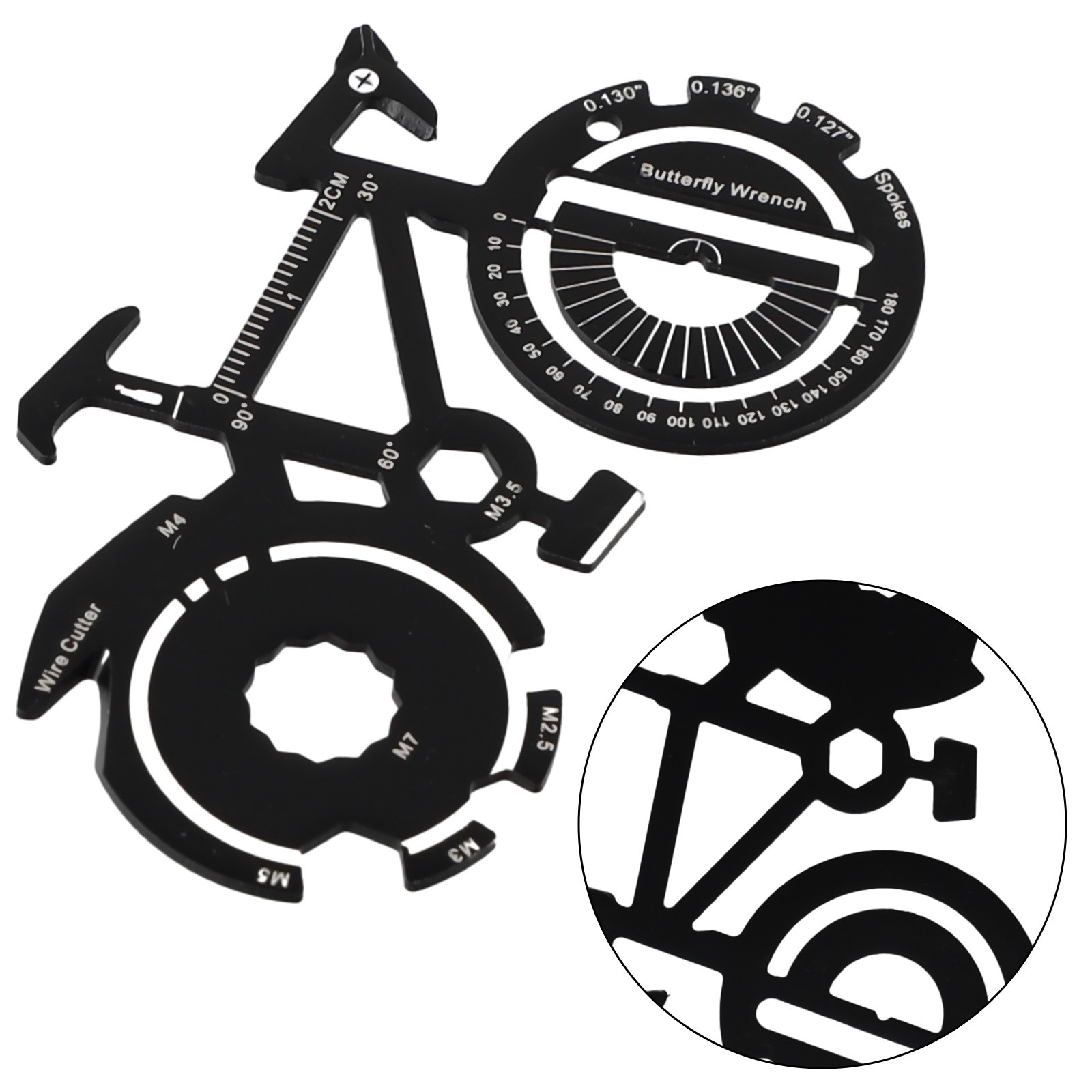 Tool Card Tool Card 1.1oz 90.56.5.1.5mm Stainless Steel For Hikers