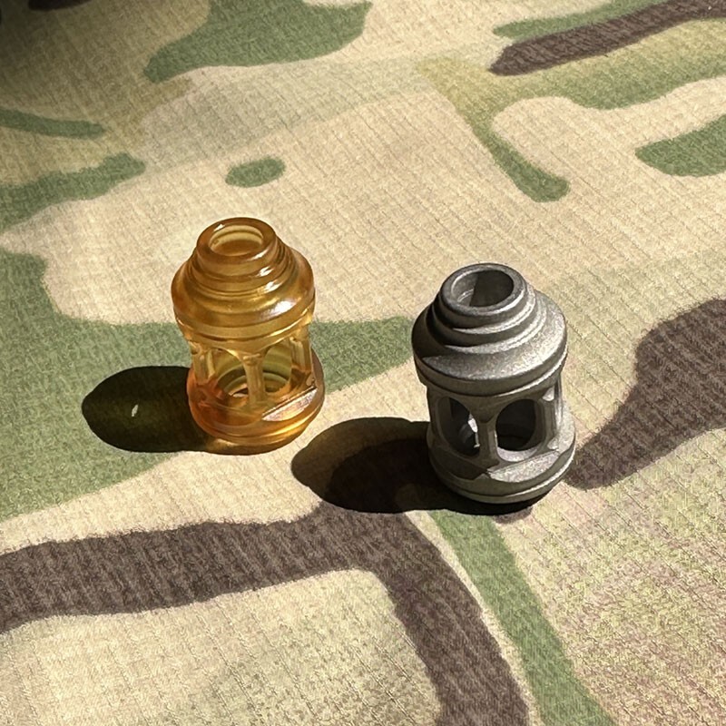 Titanium Alloy Bead or Imported PEI Parachute Cord Lanyard DIY Bead EDC Beads