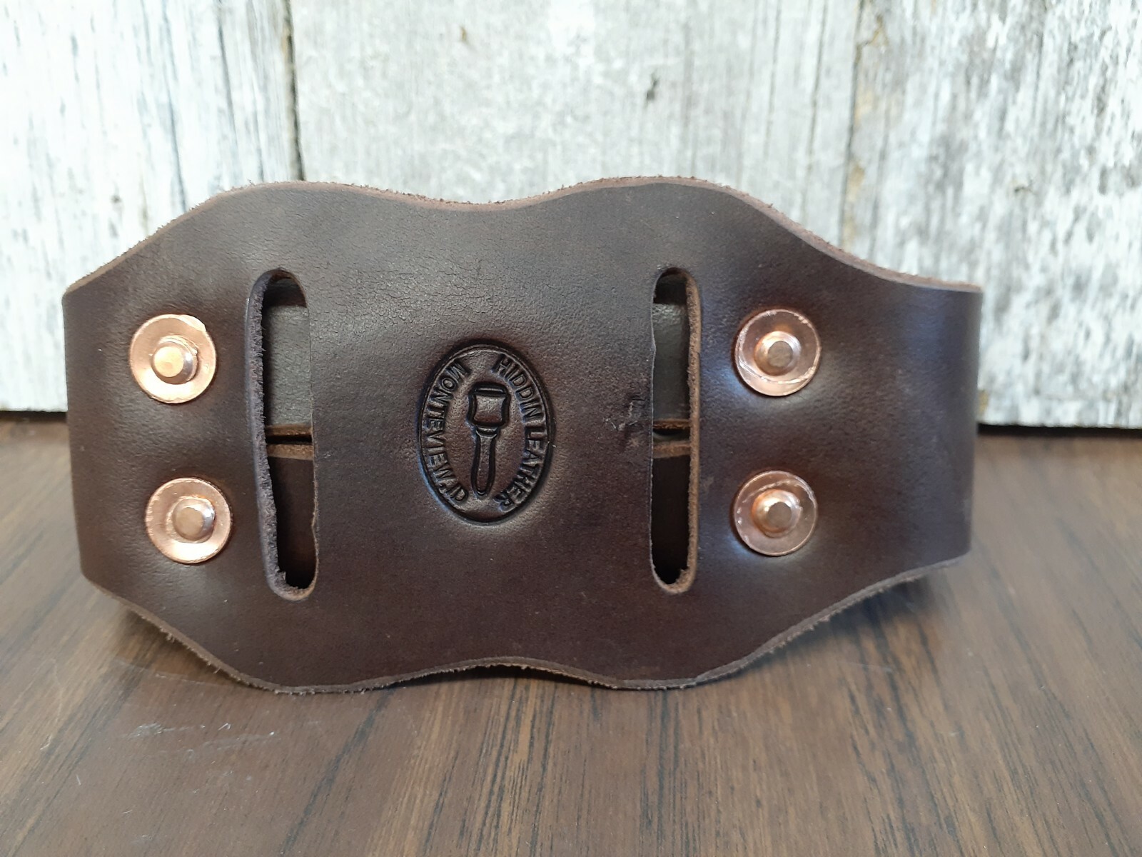 Horizontal Leather Sheath for Leatherman SURGE USA Handcrafted