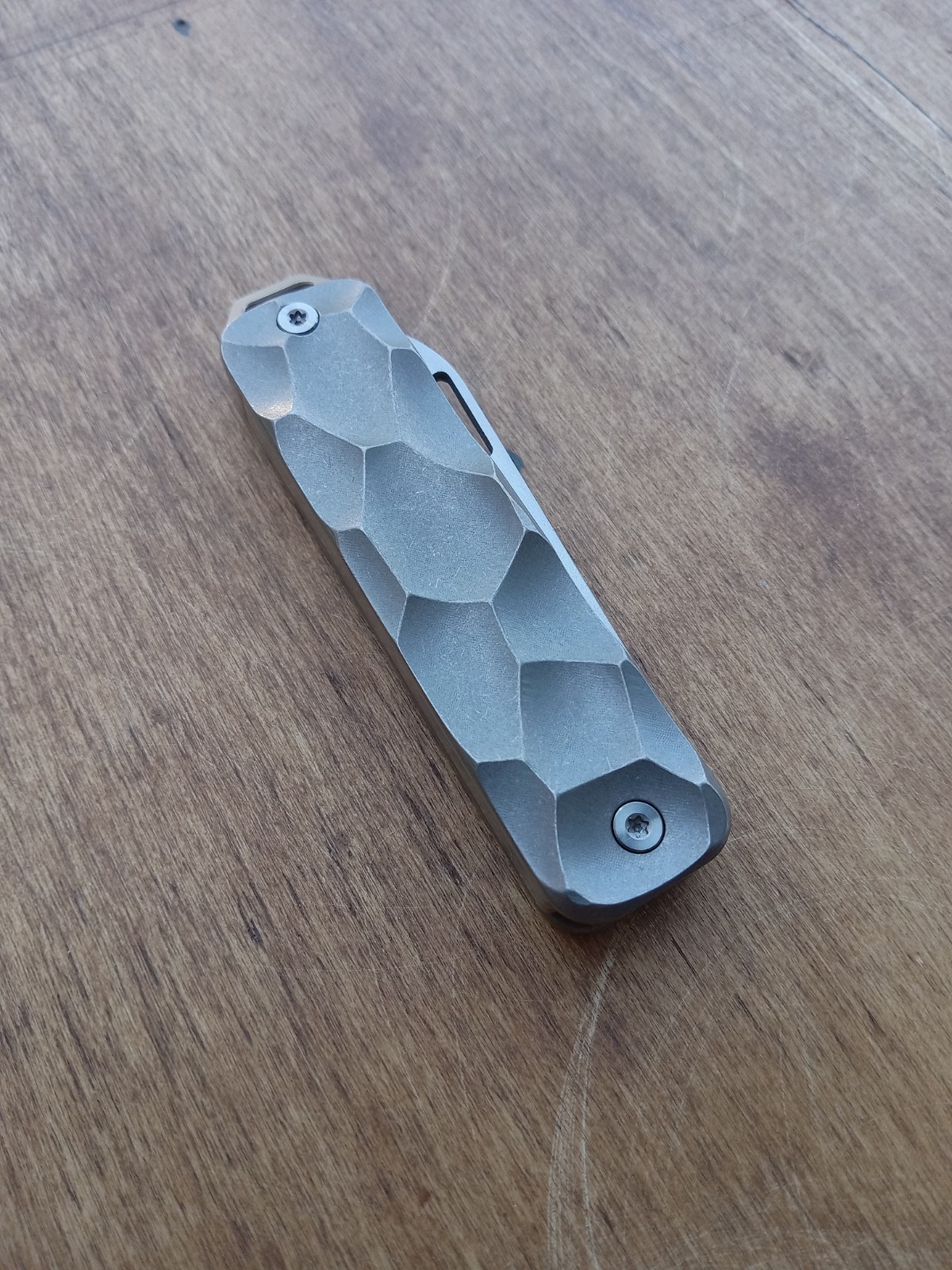 Ainhue AU001 Titanium MultiTool Utility Knife with Bottle Opener RARE Pockettool