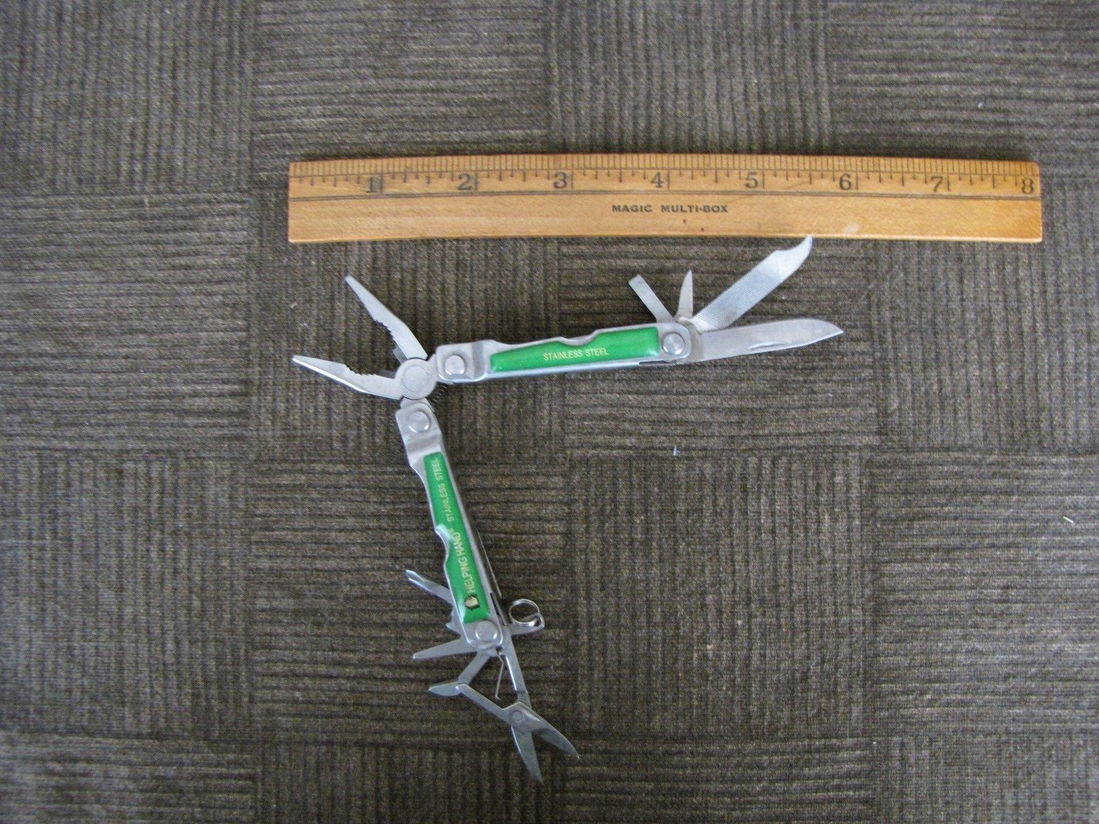 MULTI TOOLS – 1 Helping Hand and 1 STAHL Multi Tools Stainless Steel – Lot of 2