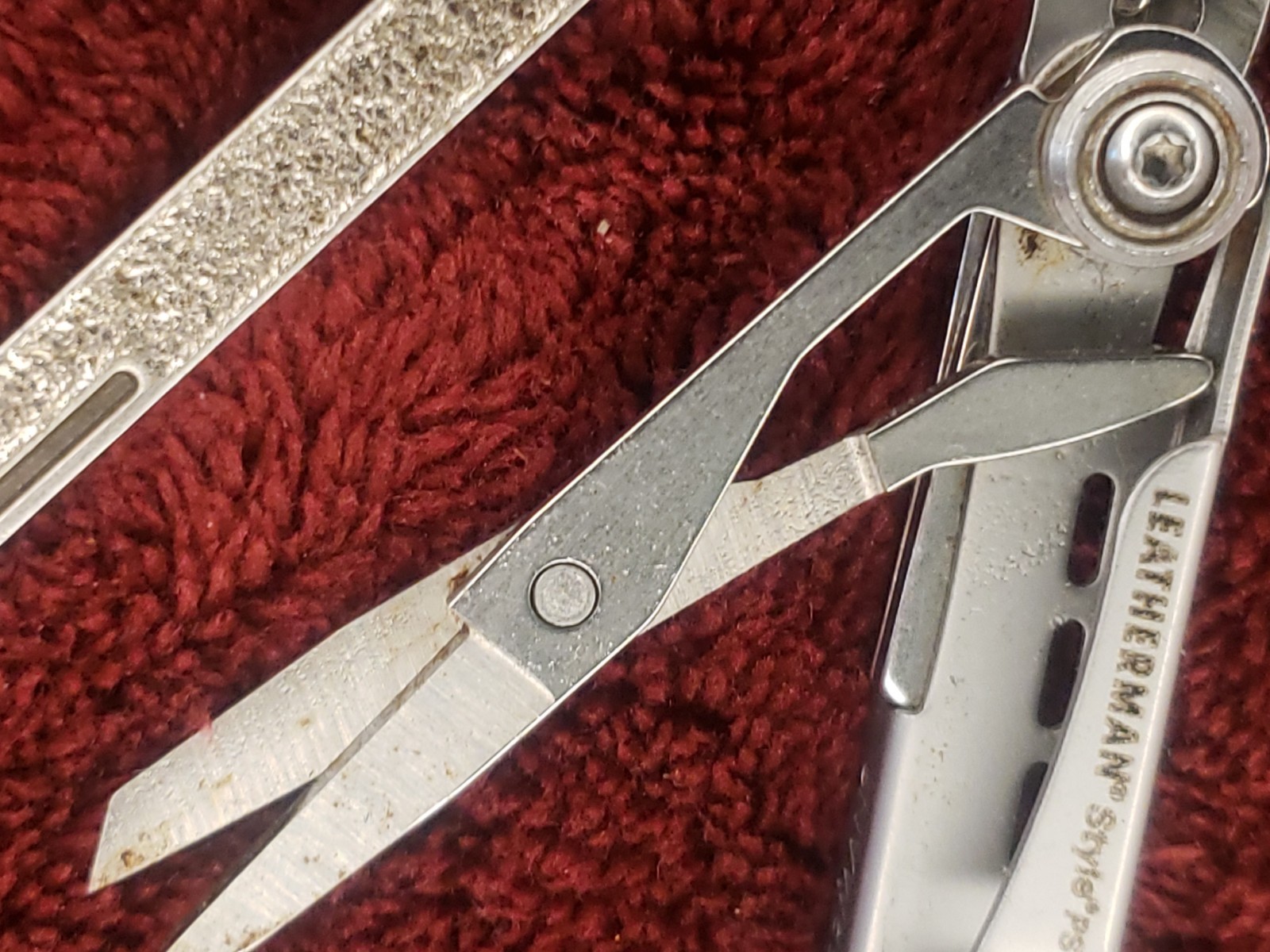 Leatherman Style PS Red Multitool rare psr