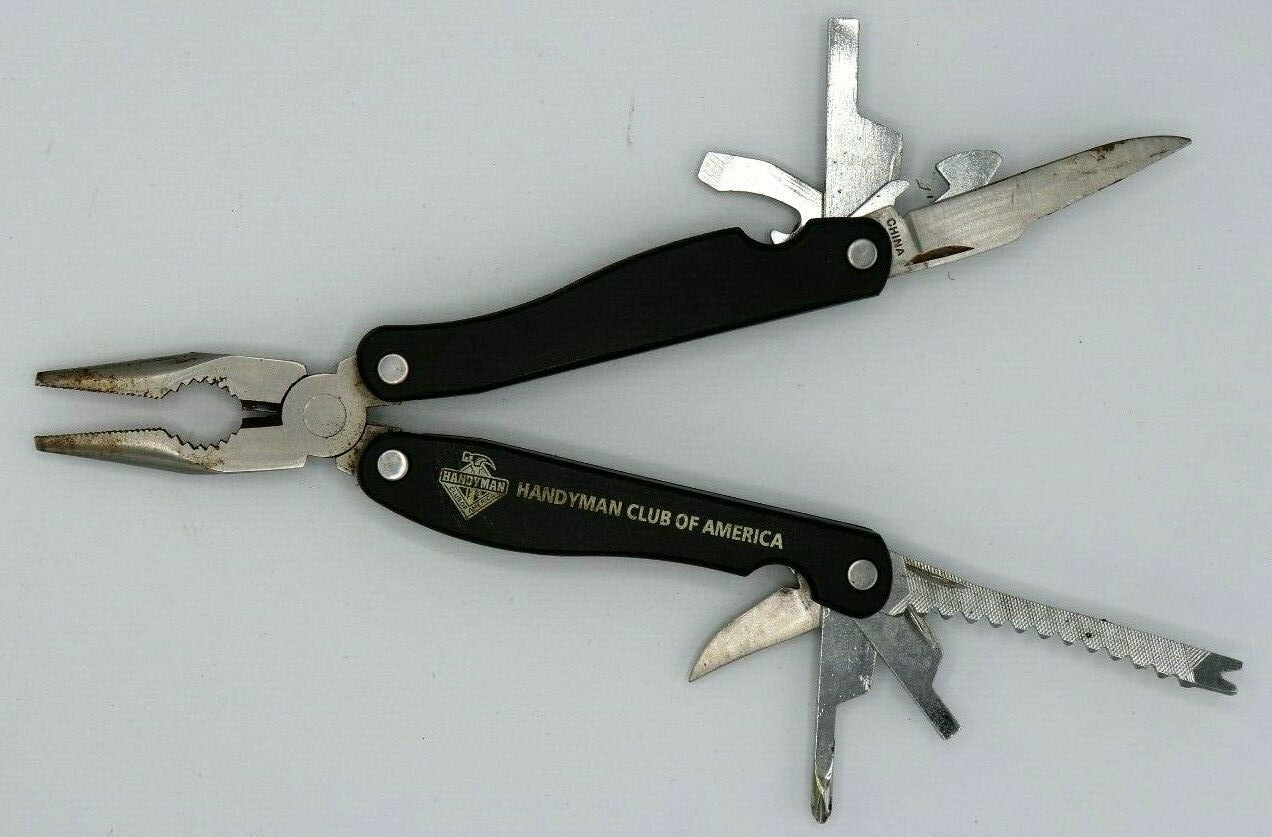 Handyman Club Of America Folding Multi Tool Pliers Knife