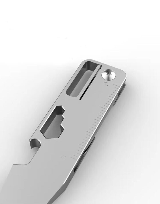 Lsand Crowbar Pry Bar Screwdriver Bottle Opener Multi Tool EDC Outdoor Wrench