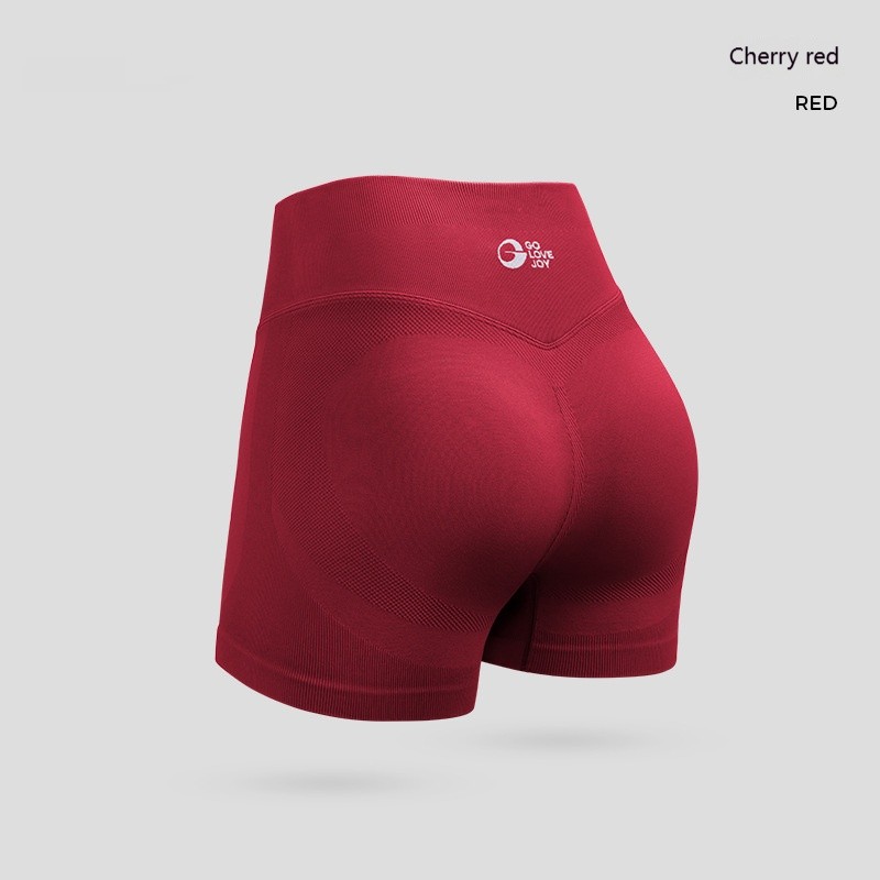 Yoga shorts, three point sports and fitness shorts, women’s high elasticity