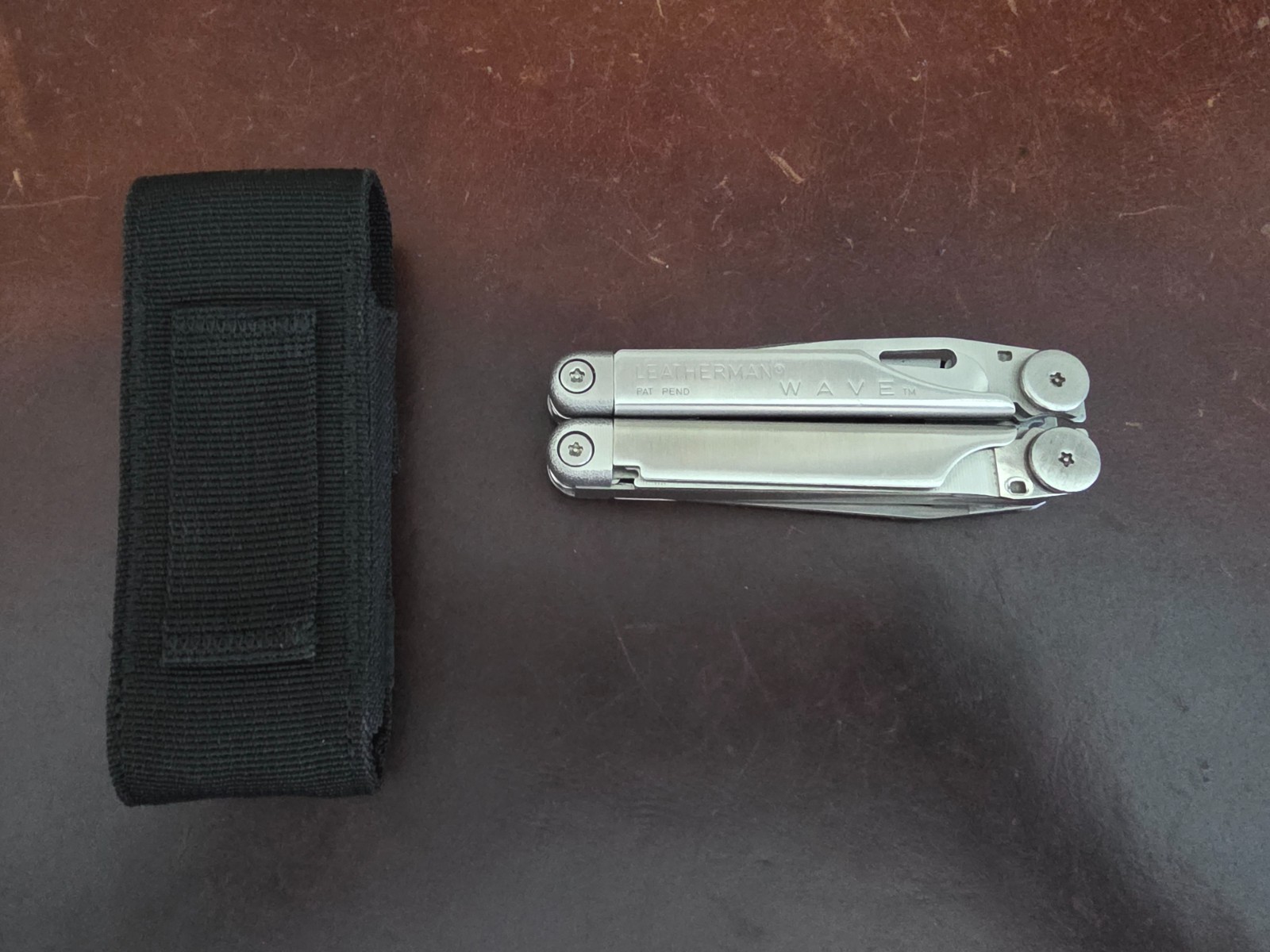 Vintage 2001 Leatherman Original Wave Multi tool Excellent w Nylon Sheath 069s