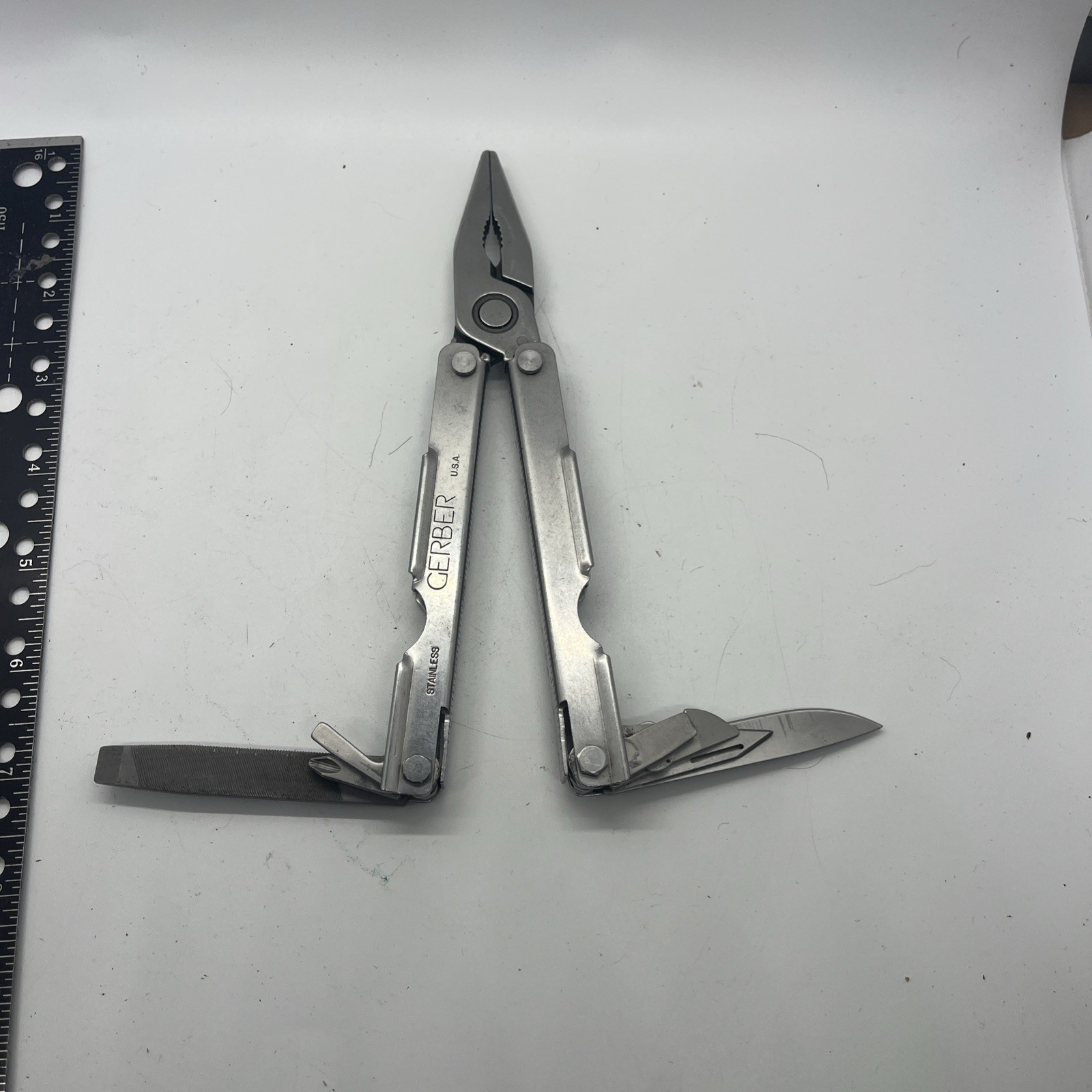 Gerber Military Provisional Multi Tool Early 1990’s Butterfly Style Vintage