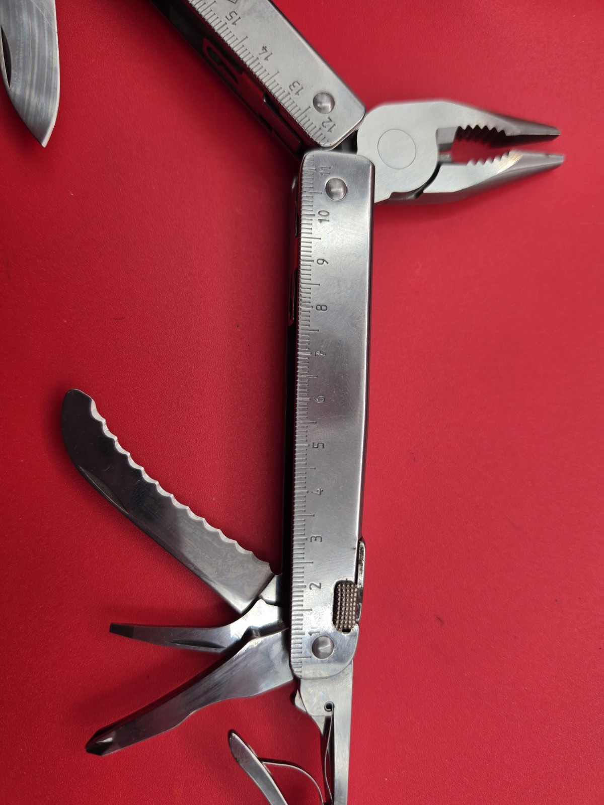 Vintage Victorinox Swiss tool Swiss Army Knife Multi Tool! WITH SHEATH!