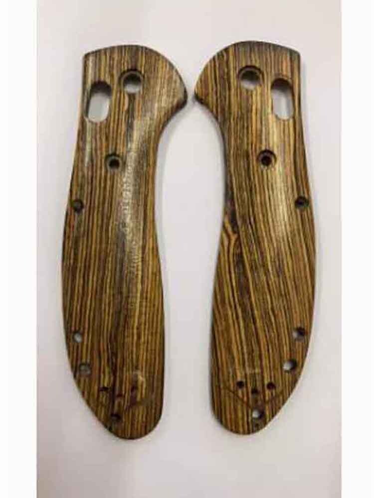 1 Pair Wood Handle Scales For Benchmade Griptilian 551 Knives New