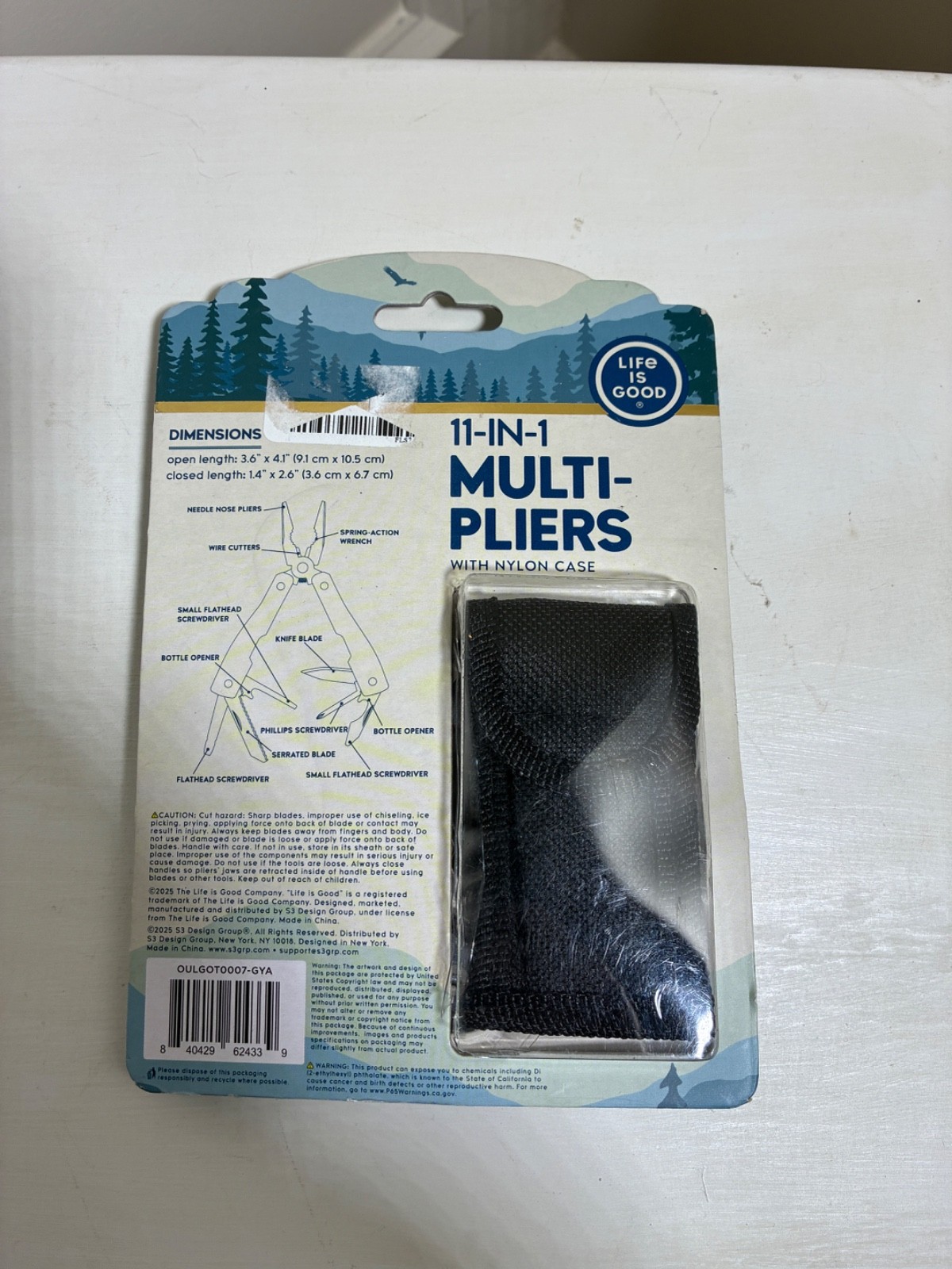 Multi – Pliers 11 in 1 with Nylon Case