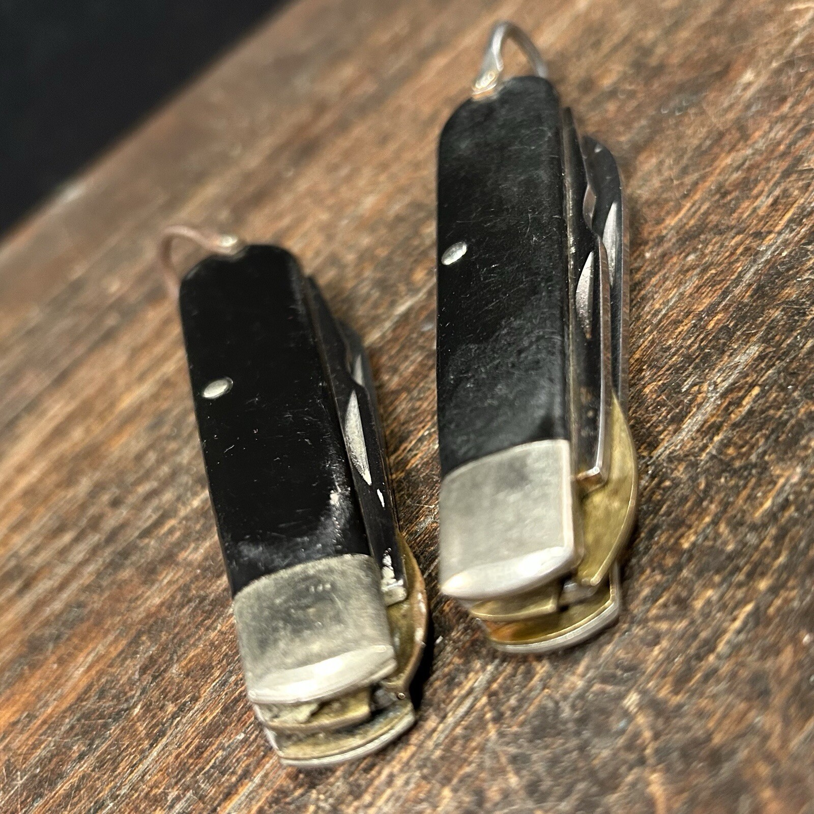 Vintage Pocket Knife Lot (2) Camillus New York USA TL-29