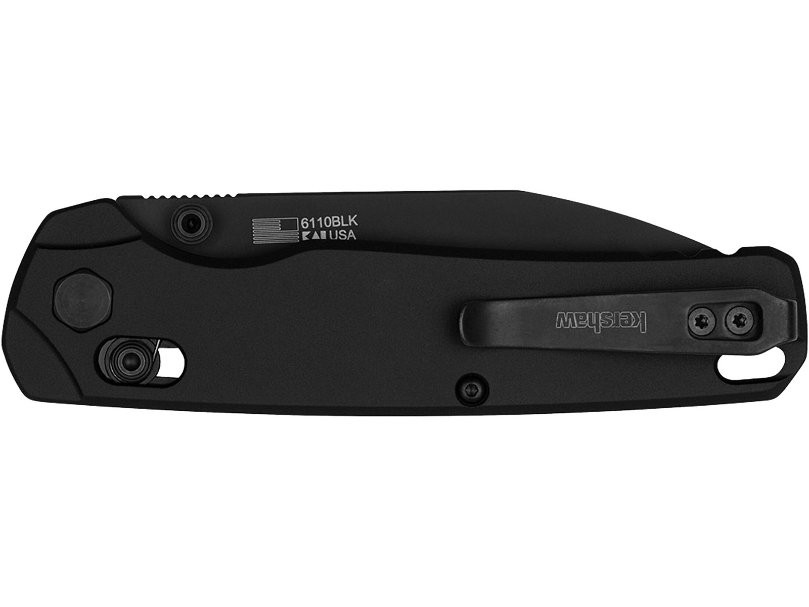 Kershaw Bel Air XL Pocket Knife 3.4″ Reverse Tanto CPM MagnaCut Black PVD Blade