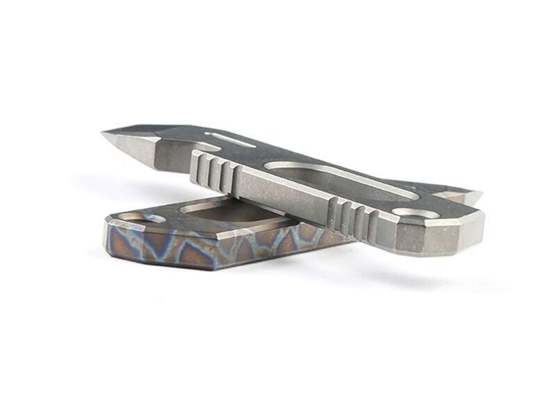 New Titanium Alloy Pocket Pry Bar Crowbar Opener Portable Outdoor EDC Multi Tool