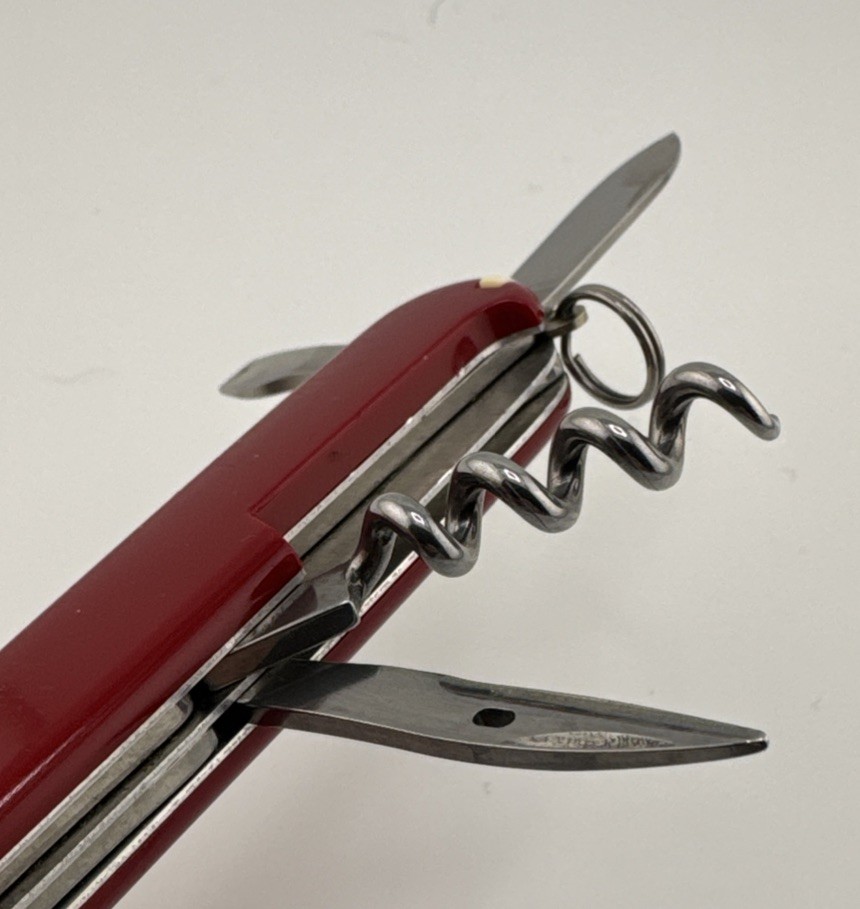 Victorinox Tourist Swiss Army Knife Red 84mm Folding Pocket Multi-Tool EDU