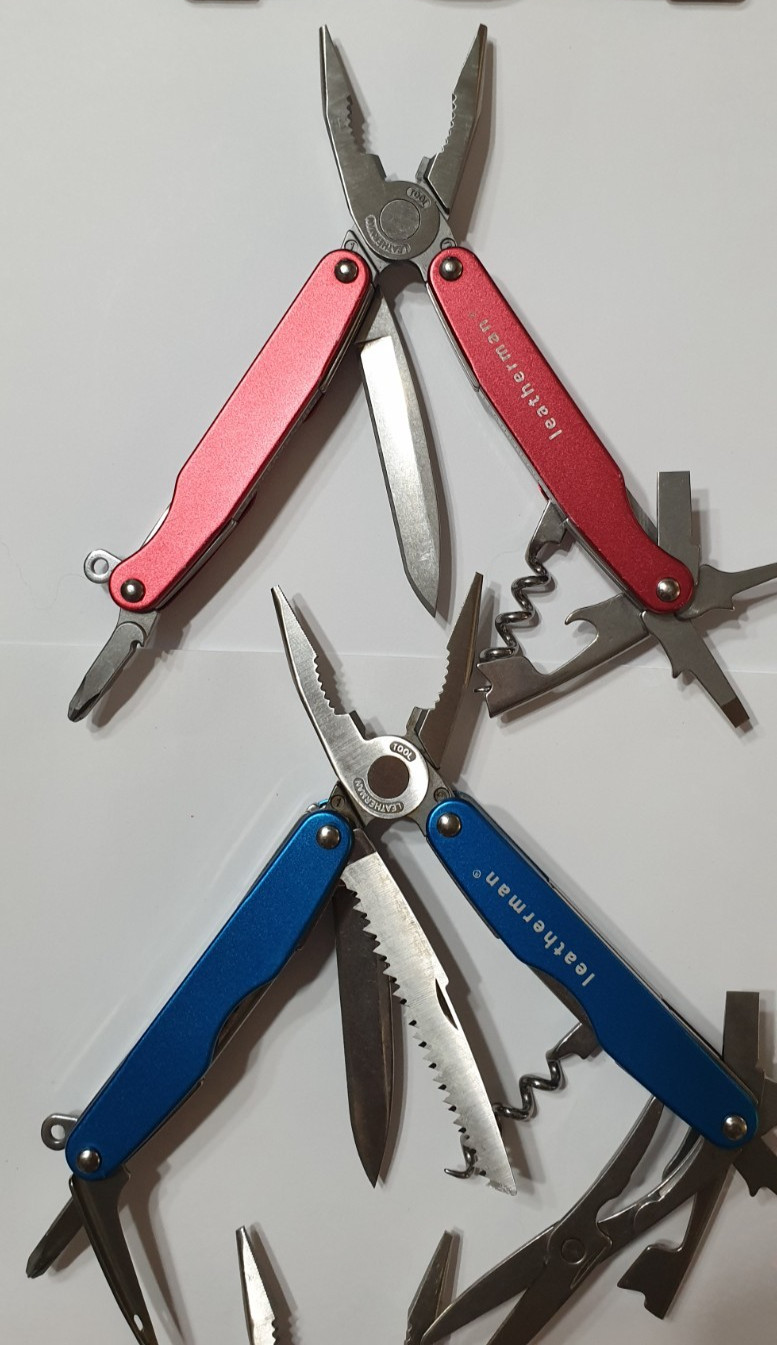 🔥 Leatherman Juice C2 S2 CS4 Set Blue Orange Red Retired MultiTool Collectable